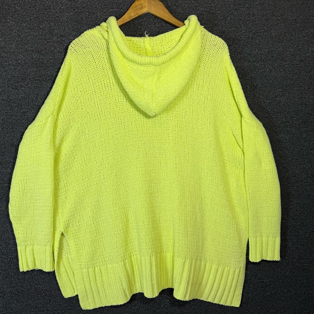Aerie Knit Oversized Women's Hooded Sweater, small - Picture 3 of 4